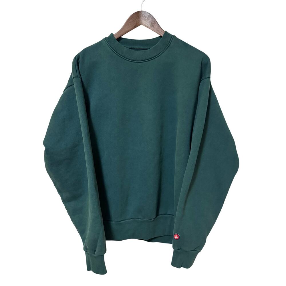 American Giant American Vintage Crew Sweatshirt Green Size M NWOT - Picture 2 of 7